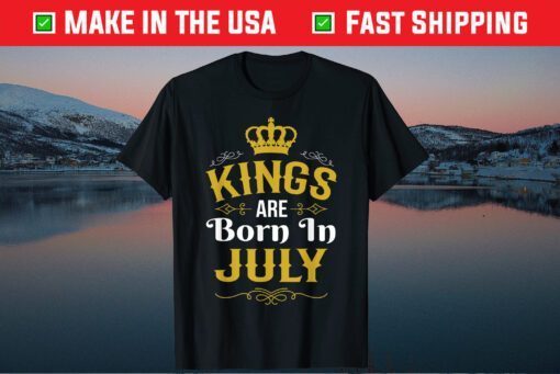 Kings Are Born In July Classic T-Shirt