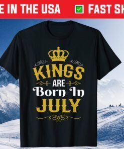 Kings Are Born In July Classic T-Shirt