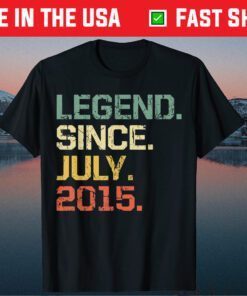 Legend Since July 2015 5 Years Old Classic T-Shirt