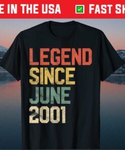 Legend Since June 2001 Classic T-Shirt