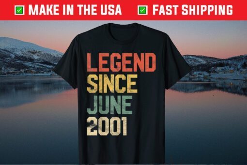 Legend Since June 2001 Classic T-Shirt