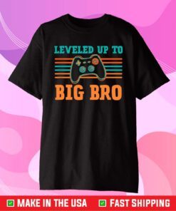 Leveling Up To Big Bro Gift T-Shirt