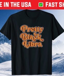 Libra Zodiac Sign African American Birthday Classic T-Shirt