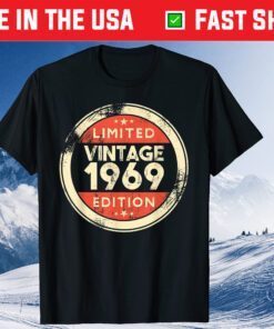 Limited Vintage 1969 Edition 52 Years Old Classic T-Shirt