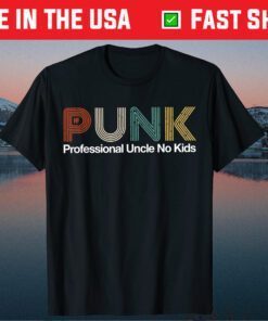 Mens Punk Professional Uncle No Kids Uncle Classic T-Shirt