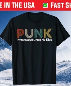 Mens Punk Professional Uncle No Kids Uncle Classic T-Shirt