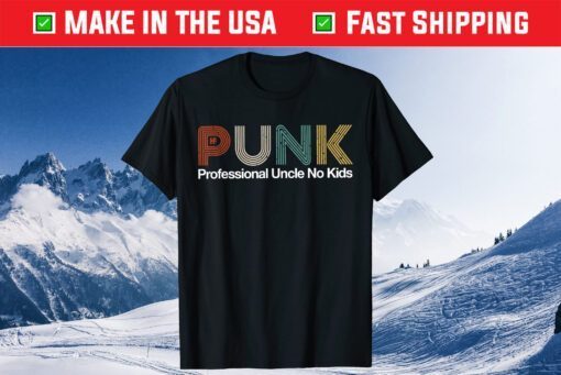 Mens Punk Professional Uncle No Kids Uncle Classic T-Shirt