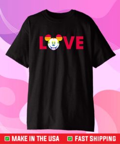 Mickey Mouse Face Pride Love Classic T-Shirt