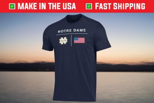 Notre Dame Fighting Irish Military Appreciation Performance T-Shirt