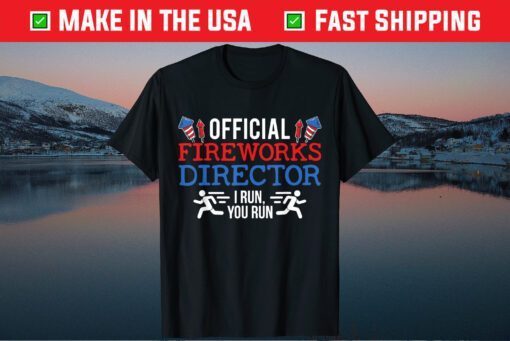 Official Fireworks Technician If I Run You Run Classic T-Shirt