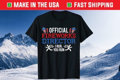 Official Fireworks Technician If I Run You Run Classic T-Shirt - Image 2