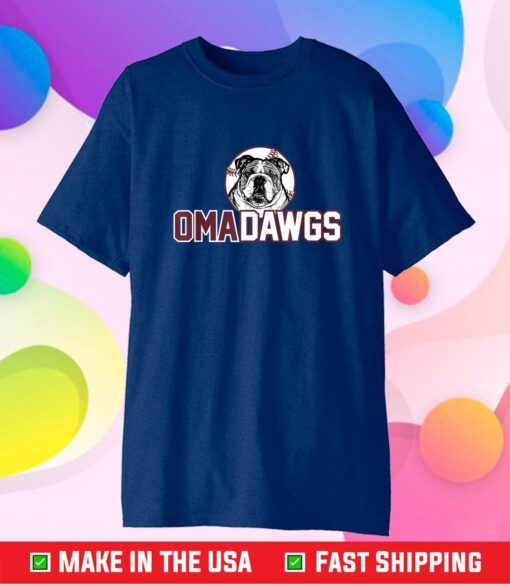 Oma Dawgs Bulldogs Omadawgs Mississippi Baseball Omadawgs Classic T-Shirt