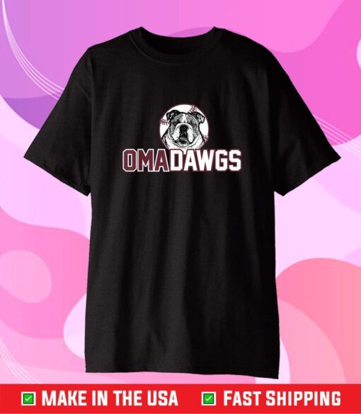 Oma Dawgs Bulldogs Omadawgs Mississippi Baseball Omadawgs Classic T-Shirt