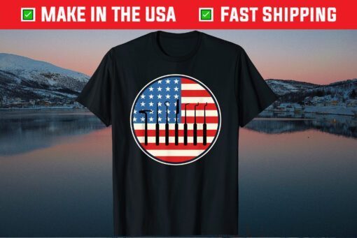 Patriotic US Flag 4th Of July Locksmith Locksmithing Classic T-Shirt