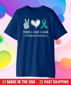 Peace Love Cure Scleroderma Awareness Classic T-Shirt