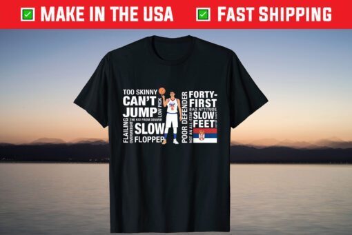 Peep Nikola Jokic's MVP T-Shirt