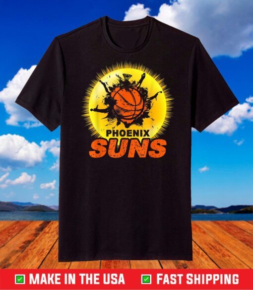 Phoenix Arizona Valley Pixel Basketball Classic T-Shirt