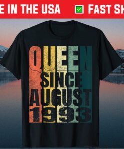 Retro 27th Birthday Quarantine Queen Since August 1993 Classic T-Shirt