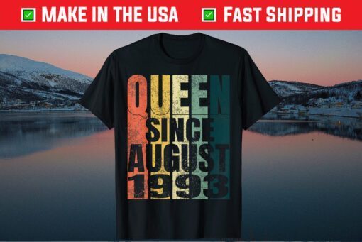 Retro 27th Birthday Quarantine Queen Since August 1993 Classic T-Shirt