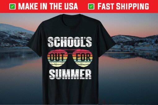 Schools Out For Summer Happy Last Day Of School Classic T-Shirt