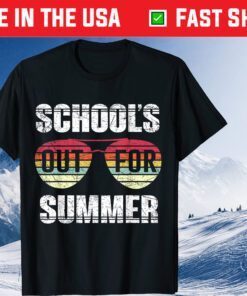 Schools Out For Summer Happy Last Day Of School Classic T-Shirt