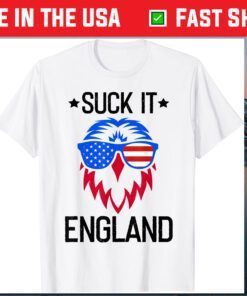 Suck It England Funny 4th of July George Washington 1776 T-Shirt