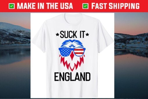 Suck It England Funny 4th of July George Washington 1776 T-Shirt