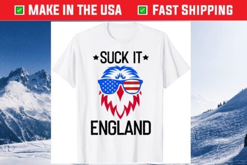 Suck It England Funny 4th of July George Washington 1776 T-Shirt