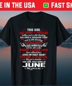 This Girl Was Born In June This girl Is My Classic T-Shirt