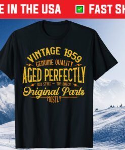 Vintage 1959 61st Birthday 61 Years Old Classic T-Shirt