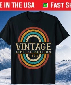 Vintage 1973 Limited Edition 48th Birthday Classic T-Shirt