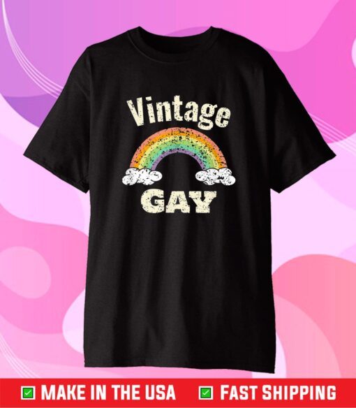 Vintage Gay LGBT Retro Gay Pride Month LGBTQ Unisex T-Shirt