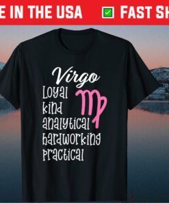 Virgo Traits gift for August and September Birthdays Classic T-Shirt