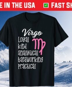 Virgo Traits gift for August and September Birthdays Classic T-Shirt
