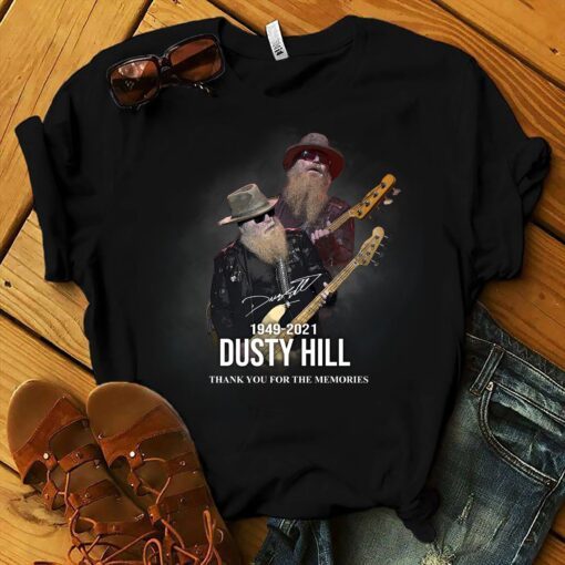 RIP Dusty Hill Thank You For The Memories 1949 2021 Shirt