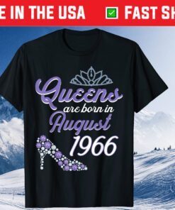 55 Years Old Birthday August 1966 55Th Birthday Classic T-Shirt