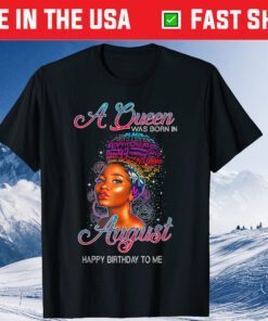 A Queen Was Born In August Birthday Classic T-Shirt