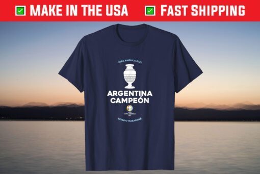 America Cup 2021 Argentina Champion Shirt