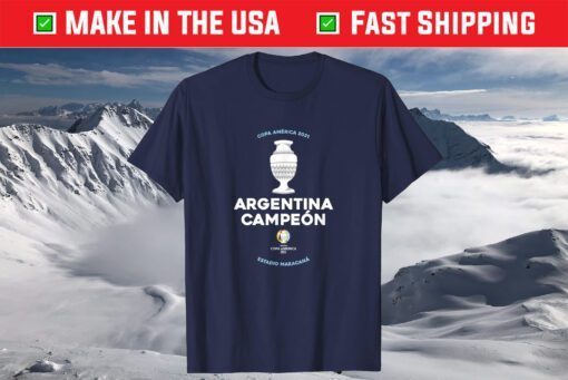 America Cup 2021 Argentina Champion Shirt