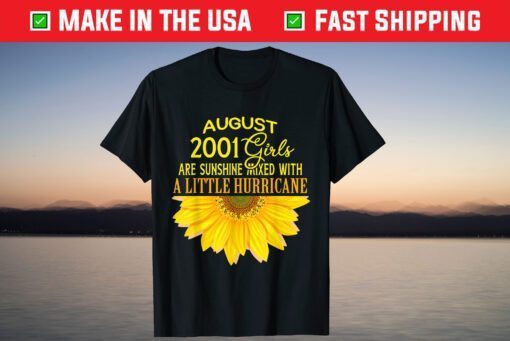 August Girls 2001 Sunflower T-Shirt