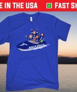 Back 2 Back Boat Tampa Bay Lightning T-Shirt