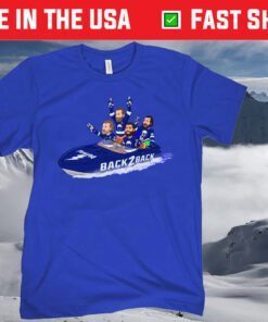 Back 2 Back Boat Tampa Bay Lightning T-Shirt