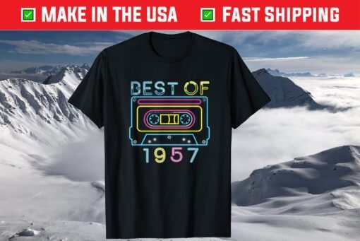 Best Of 1957 64th Birthday T-Shirt