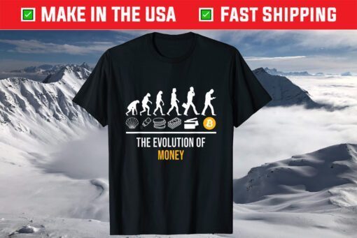 Bitcoin The Evolution Of Money Btc Elon Musk Shirt