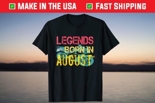 Born in August 1978 40th Birthday T-shirt