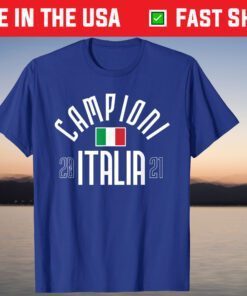 Campioni Italia 2021 Italian Flag Shirt