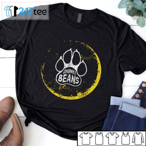 Chonke Beans Official Wolf Conservation Foot Print Shirt