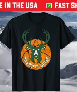 Cool Bucks Milwaukee Vintage Deer Illustration T-Shirt