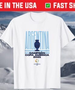 Copa America 2021 Argentina Champions Shirt