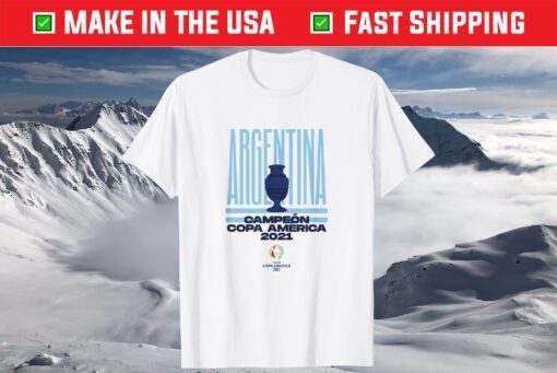 Copa America 2021 Argentina Champions Shirt